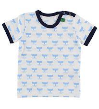 Freds World T-Shirt - Blanc av. Baleines