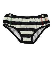 Katvig Classic Swim Diaper - UV60 - Black/White Stripe