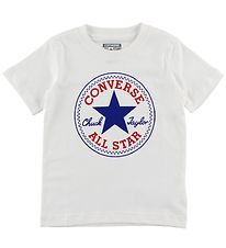 Converse T-Shirt - Blanc av. Logo
