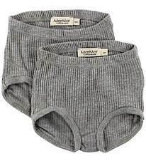 MarMar Underpants - 2-Pack - Grey Melange