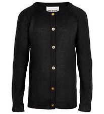 The New Cardigan - Svart m. Glitter