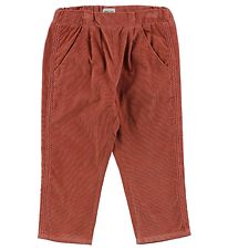 Mini A Ture Pantalon en Velours Ctel - Rouge Cendr