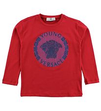 Young Versace Blouse - Rood m. Logo