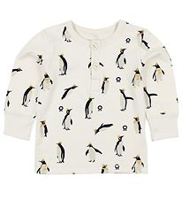 Katvig Blouse - Ivory w. Penguins