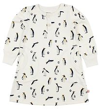 Katvig Dress - Ivory w. Penguins