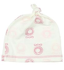 Katvig Beanie - Ivory/Rose w. Apples