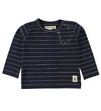 Small Rags Fetzenbluse - Navy m. Streifen