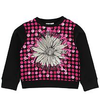Young Versace Sweat-shirt - Noir av. Rose/Mduse