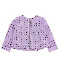 Young Versace Cardigan - Sweat - Lavendel m. Marienkfer/Bienen