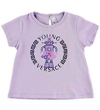 Young Versace T-Shirt - Lavendel m. Robot