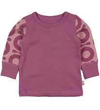 Katvig Classics Pullover - Lila/Pink m. Lila Äpfeln