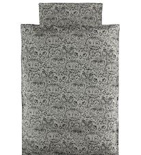 Soft Gallery Duvet Cover - Baby - Grey w. Owls