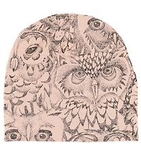 Soft Gallery Beanie - Beanie - Rose w. Owls