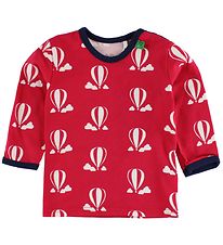 Freds World Blouse - Red w. Air Balloons