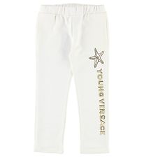 Young Versace Sweatpants - White w. Starfish