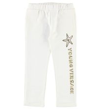 Young Versace Joggingbroek - Wit m. Zeester