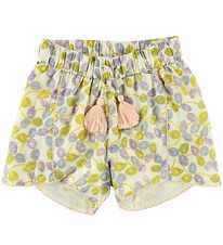 Mini A Ture Shorts - Elfenbein m. Print