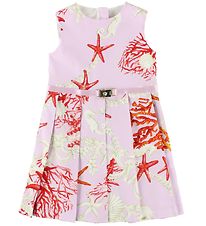 Young Versace Kleid - Rosa m. Print