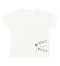 Fixoni T-shirt - Ivory w. Print