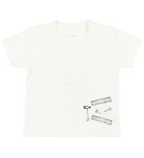 Fixoni T-Shirt - Creme m. Print