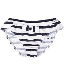 Petit Crabe Bikiní buxur - Zoe - UV50+ - Hvítt/Dökkblátt með rön