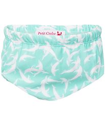 Petit Crabe Couche de Natation - Leo - UV50+ - Menthe av. Dauphi