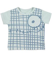 Small Rags T-Shirt - Gavi - Bleu av. Imprim