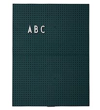 Design Letters Blackboard - A4 - Dark Green