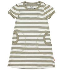 Katvig Dress - Sand/Ivory Striped