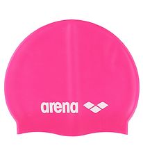 Arena Bonnet de Bain - Classic+ Silicone Jr - Rose