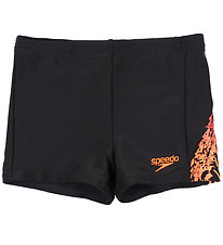 Speedo Sundskýla - Lógó Panel - UV50+ - Svart/Appelsína