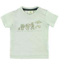 En Fant T-Shirt - Gate - Menthe av. Animaux