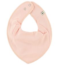 Pippi Baby Teething Bib - Pointy - Pink