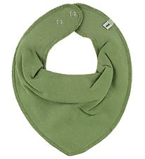 Pippi Baby Teething Bib - Pointy - Dusty Green