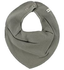 Pippi Baby Teething Bib - Pointy - Grey