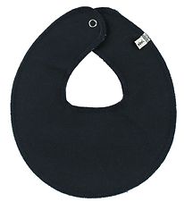 Pippi Baby Teething Bib - Round - Navy