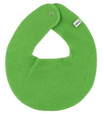 Pippi Baby Teething Bib - Round - Grass Green