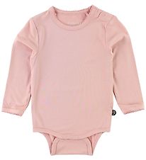 Minymo Bodysuit L/S - Bamboo - Rose