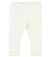 Minymo Leggings - Bamboo - White