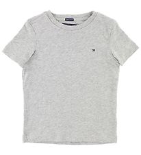 Tommy Hilfiger T-Shirt - Grijs Gevlekt