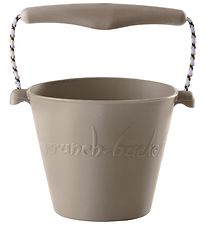 Scrunch Bucket - Silicone - 13 cm - Light Grey