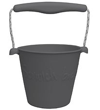 Scrunch Bucket - Silicone - 13 cm - Dark Grey