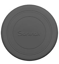 Scrunch Frisbee - Silikoni - 18 cm - Tummanharmaa
