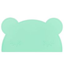 We Might Be Tiny Placemat - Bear - Silicone - Mint