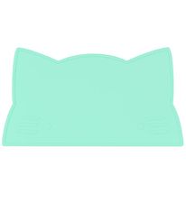 We Might Be Tiny Placemat - Cat - Silicone - Mint