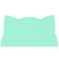 We Might Be Tiny Placemat - Cat - Silicone - Mint