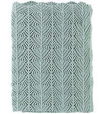 Nørgaard Madsens Blanket - Knitted - 75x100 - Dusty Blue