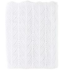 Nrgaard Madsens Blanket - Knitted - 75x100 - White