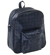 Smallstuff Backpack - Navy w. Elephants