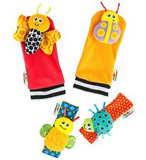 Lamaze Ratelset pols en voet - Gardenbug